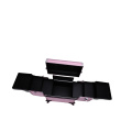 New Makeup Artist Aluminum Cosmetic Case Desktop With Wheel Rolling Nails Makeup Toolbox Trolley Beauty Case